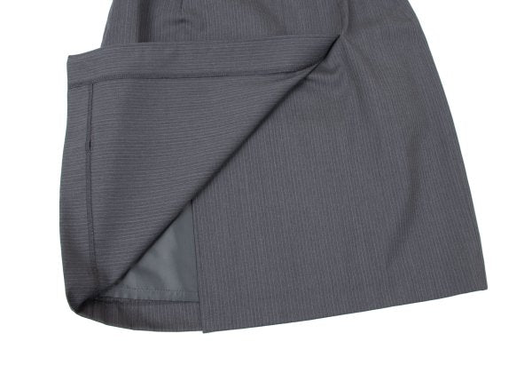 Jean Paul GAULTIER CLASSIQUE Wool Light Gray Skirt Size 40