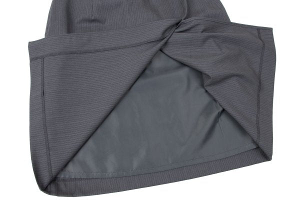 Jean Paul GAULTIER CLASSIQUE Wool Light Gray Skirt Size 40