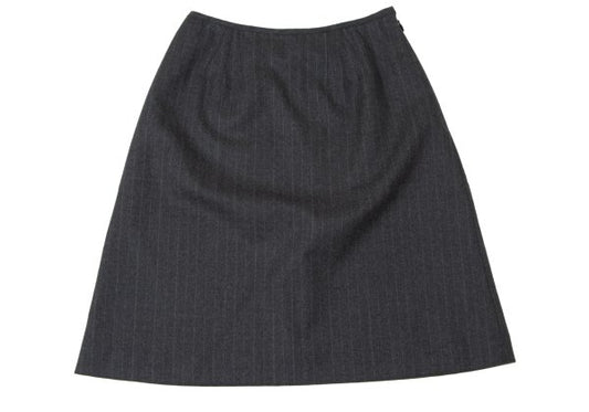 Jean Paul GAULTIER CLASSIQUE Brushed Wool Skirt Gray Size 40