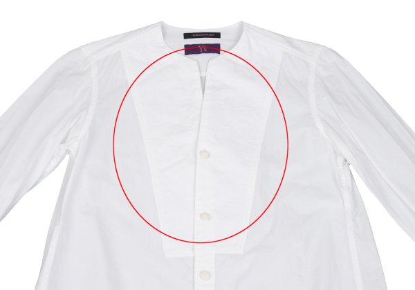 TAKESHI KOSAKA by Y's Pink Label Shirt White Size 1
