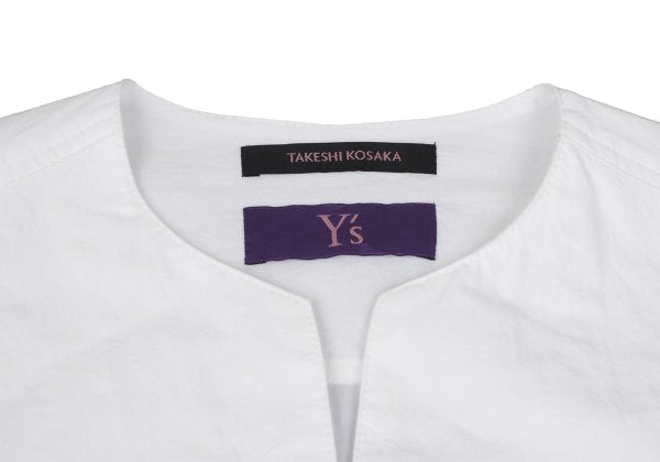 TAKESHI KOSAKA by Y's Pink Label Shirt White Size 1