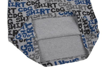 COMME des GARCONS SHIRT Logo Print T-Shirt Gray Size S
