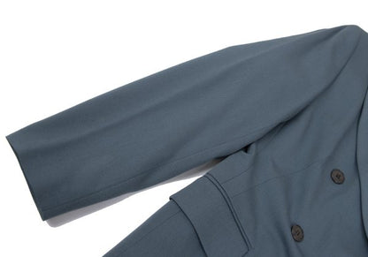Jean Paul GAULTIER FEMME Kanji Lining Gray Blue Jacket Size 42