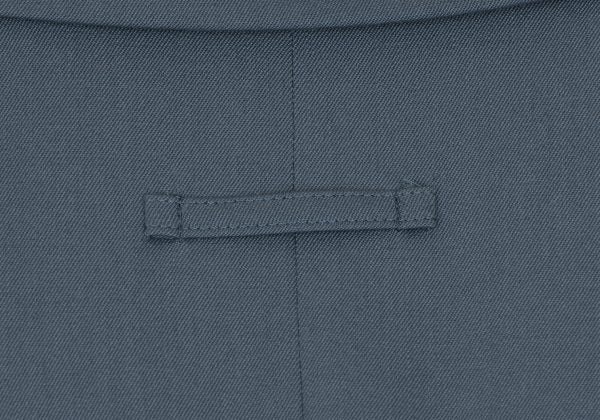 Jean Paul GAULTIER FEMME Kanji Lining Gray Blue Jacket Size 42