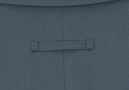 Jean Paul GAULTIER FEMME Kanji Lining Gray Blue Jacket Size 42