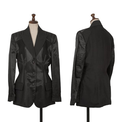 Jean Paul GAULTIER FEMME Inside-Out Jacket Black Size 40