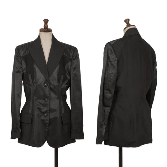Jean Paul GAULTIER FEMME Inside-Out Jacket Black Size 40