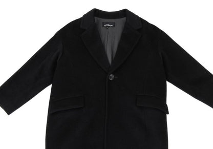COMME des GARCONS Brushed Wool Coat Black Size S