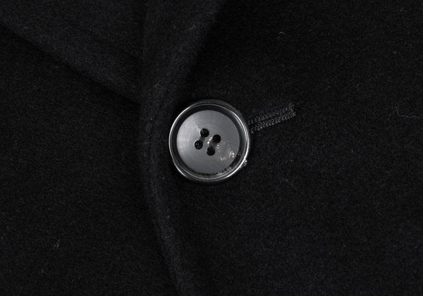 COMME des GARCONS Brushed Wool Coat Black Size S