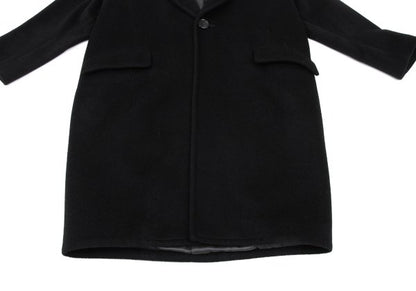 COMME des GARCONS Brushed Wool Coat Black Size S