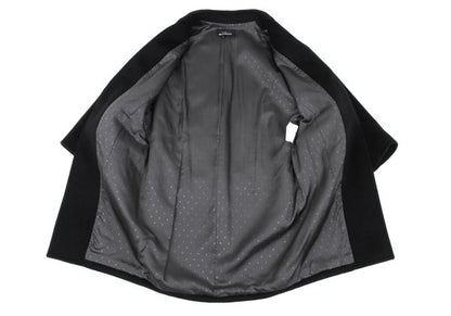 COMME des GARCONS Brushed Wool Coat Black Size S
