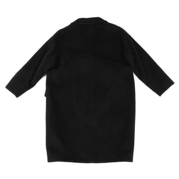 COMME des GARCONS Brushed Wool Coat Black Size S