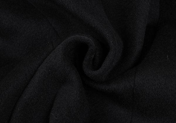 COMME des GARCONS Brushed Wool Coat Black Size S