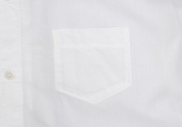 zucca Cotton Lyocell Shirt Dress White Size M