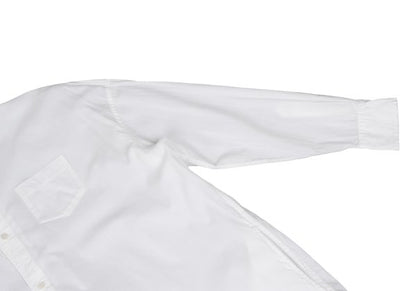 zucca Cotton Lyocell Shirt Dress White Size M