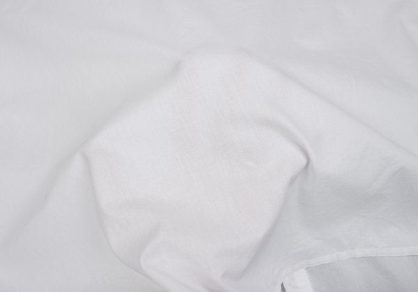 zucca Cotton Lyocell Shirt Dress White Size M