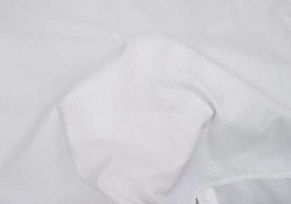 zucca Cotton Lyocell Shirt Dress White Size M