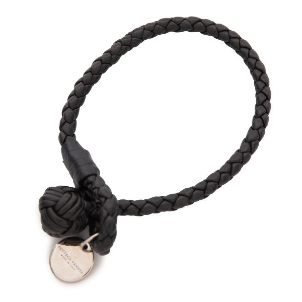 BOTTEGA VENETA Intrecciato Bracelet Black
