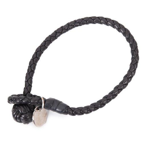 BOTTEGA VENETA Intrecciato Bracelet Black