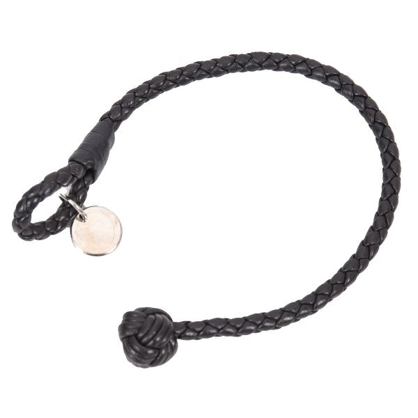 BOTTEGA VENETA Intrecciato Bracelet Black
