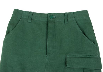 JUNIOR GAULTIER Cotton Flap Pocket Midi Skirt Size 42