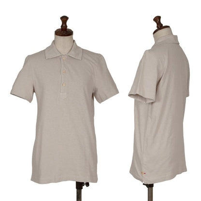 45rpm Cotton Polo Shirt Gray Size 2