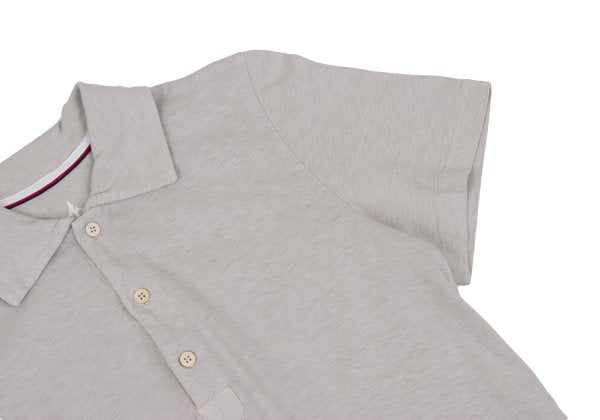 45rpm Cotton Polo Shirt Gray Size 2