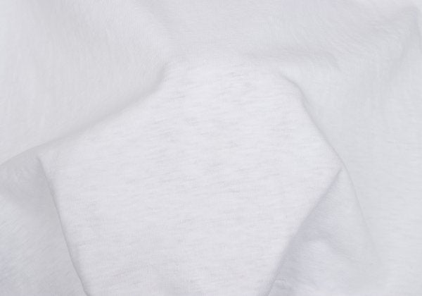 45rpm Cotton Long Sleeve Polo Shirt White Size 1