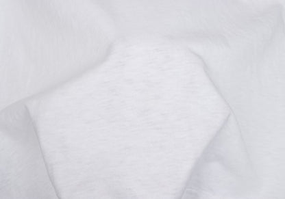 45rpm Cotton Long Sleeve Polo Shirt White Size 1