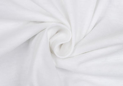 45rpm Cotton Long Sleeve Polo Shirt White Size 1