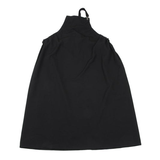 Y's Wool Gabardine Suspender Strap Dress Black Size 3