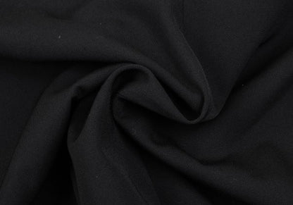 Y's Wool Gabardine Suspender Strap Dress Black Size 3