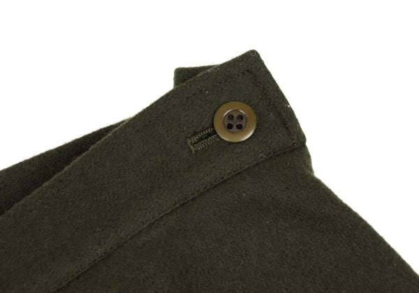 REGULATION yohji yamamoto Wool Melton Pants Khaki Size 1