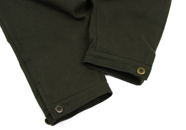 REGULATION yohji yamamoto Wool Melton Pants Khaki Size 1