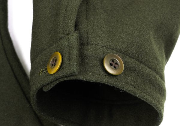 REGULATION yohji yamamoto Wool Melton Pants Khaki Size 1