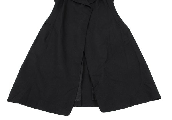 Yohji Yamamoto FEMME 04AW Wool Gabardine Jacket Black Size 1