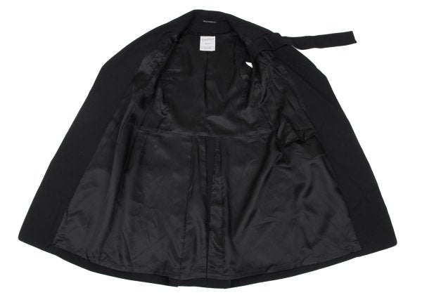 Yohji Yamamoto FEMME 04AW Wool Gabardine Jacket Black Size 1