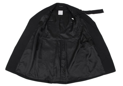 Yohji Yamamoto FEMME 04AW Wool Gabardine Jacket Black Size 1