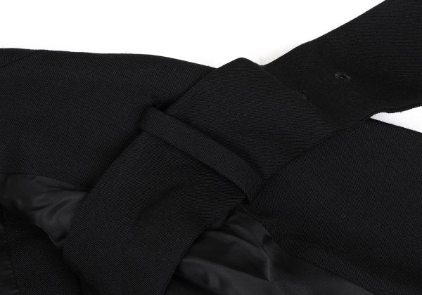 Yohji Yamamoto FEMME 04AW Wool Gabardine Jacket Black Size 1