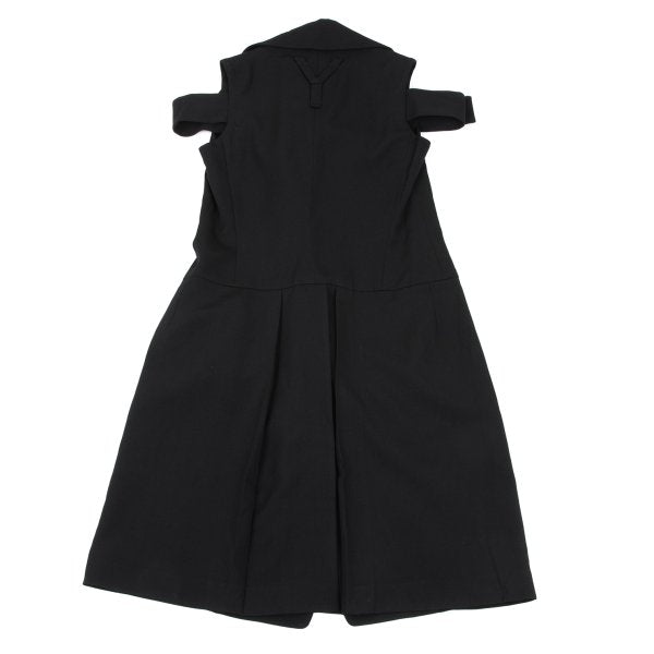 Yohji Yamamoto FEMME 04AW Wool Gabardine Jacket Black Size 1