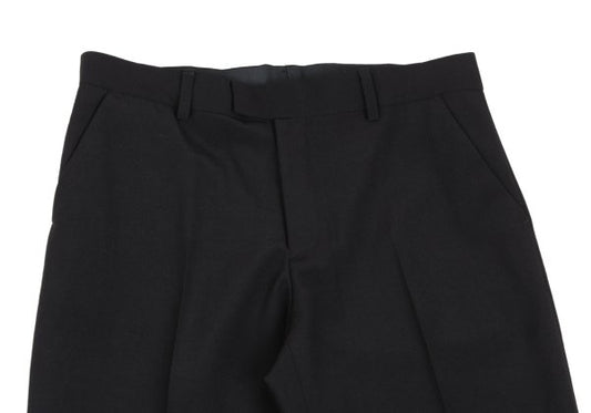 Jean Paul GAULTIER FEMME Wool Center Slacks Black Size 40