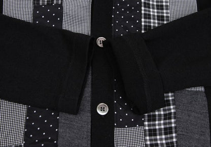 COMME des GARCONS HOMME 10AW Wool Cardigan Black Size XS