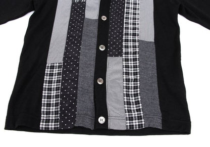COMME des GARCONS HOMME 10AW Wool Cardigan Black Size XS
