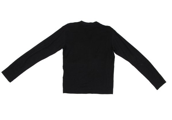 COMME des GARCONS HOMME 10AW Wool Cardigan Black Size XS