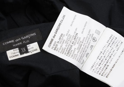 COMME des GARCONS HOMME PLUS 10SS Bow Shirt Black Size XS