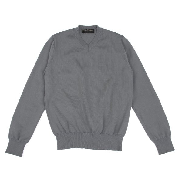 COMME des GARCONS HOMME PLUS 04SS Poly Back Knit Gray Size M