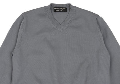COMME des GARCONS HOMME PLUS 04SS Poly Back Knit Gray Size M
