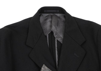 COMME des GARCONS HOMME PLUS 04AW Felt Black Grey Jacket Size S