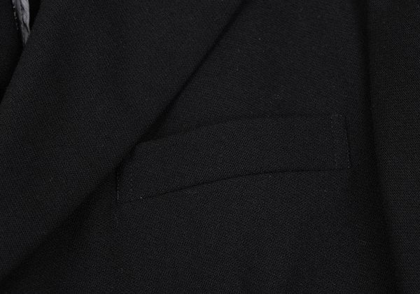 COMME des GARCONS HOMME PLUS 04AW Felt Black Grey Jacket Size S