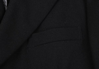COMME des GARCONS HOMME PLUS 04AW Felt Black Grey Jacket Size S